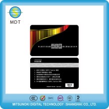 4-color double sides printing hico magnetic stripe card