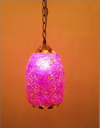 Single Decotative Glass Pendent Light Chandelier