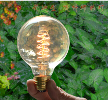 High power 60w G95 extra large edison bulb