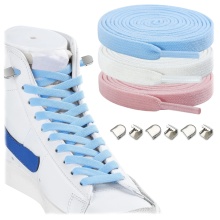 Olian Elastic No Tie Shoelaces for Adults and Kids
