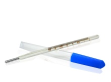 Medical Underarm Glass Mercury Thermometer