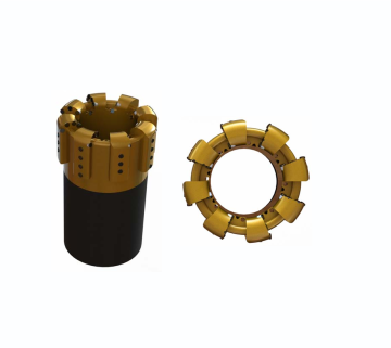 Matrix body HQ PDC core bit for drilling