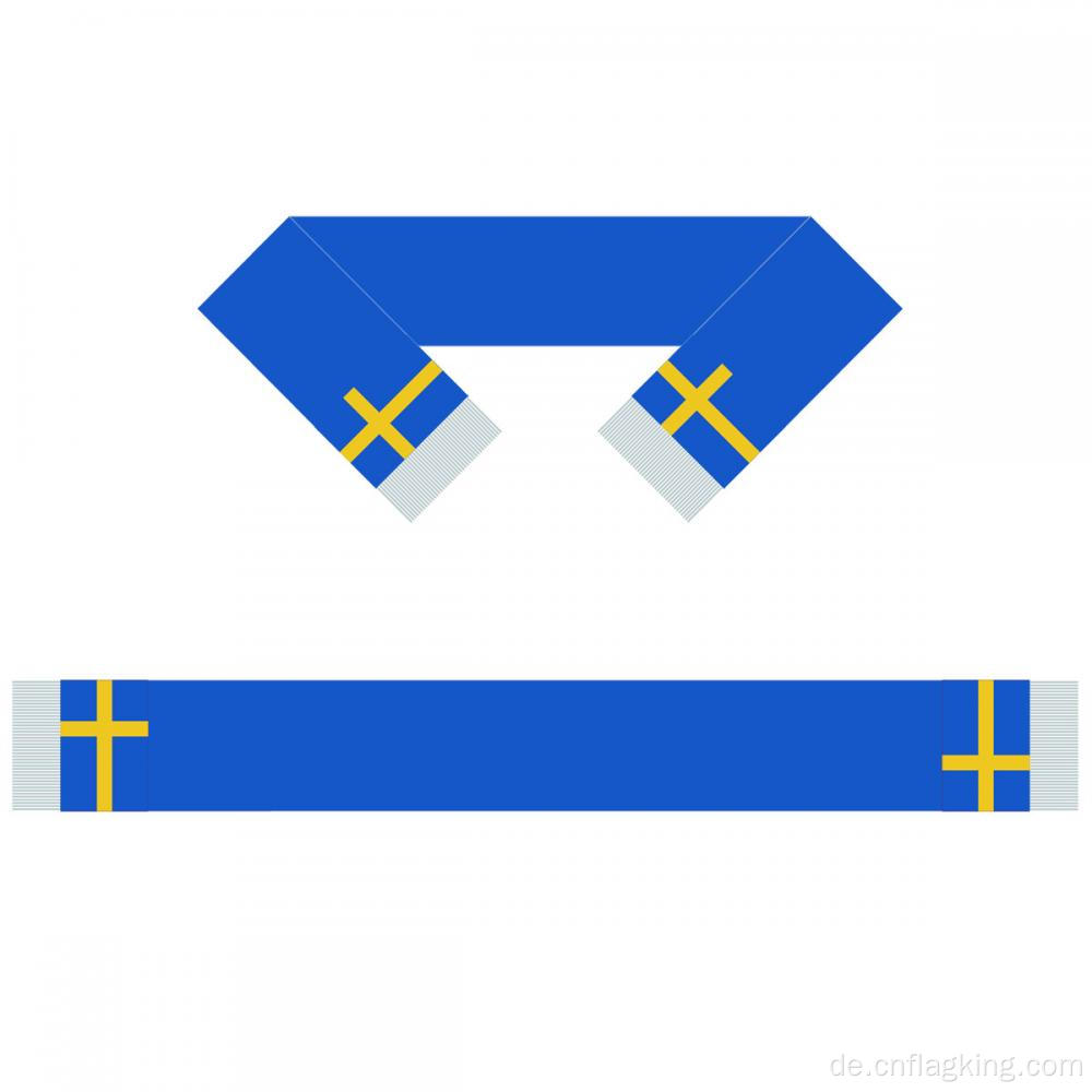 Schweden Schal Flagge Fußball Team Schal Fußball Fans Schal 15*150cm