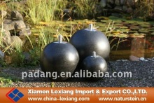 Granite ball fountain