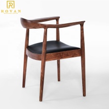 Wholesale High-Quality Natural Solid Wood Traditional Kennedy Chairs for Homes and Restaurants