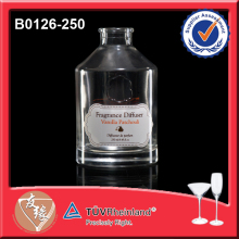 Round 250ml Chongqing Youyuan Fancy Glass Bottle Perfume Diffuser