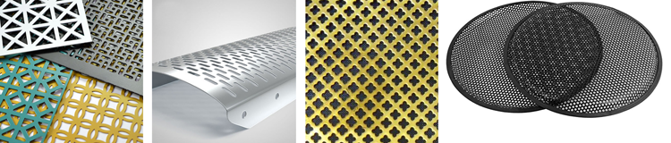 Mesh Mine Industry Speaker Grill Interior Screen Decorative Panel Perforated Metal Yongkun CN;HEB Customers' Requirement