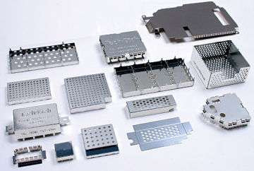 The EMI shielding gasket material