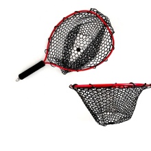 MISTER JIGGING 55CM Rubber Trout Landing Net for Fish Catch and Release