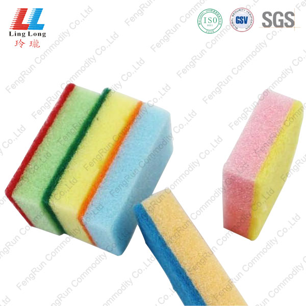colorful scouring pad