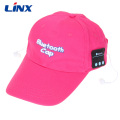 Auriculares inalámbricos de la música de la gorra de béisbol del sombrero de Bluetooth