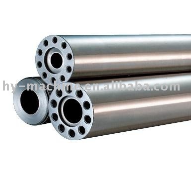 Bimetallic single and barrel for extruder machine