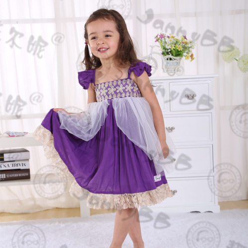 Mädchen Boutique lila Tüll Prinzessin Kleid