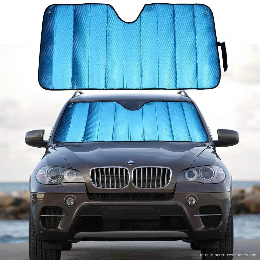 Promo 55%VLT μπλε περσίδες για παράθυρα αυτοκινήτων