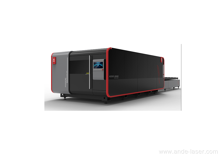 full cover cnc fiber laser cutting machine