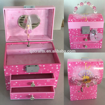 Musical Jewellery Wardrobe Box