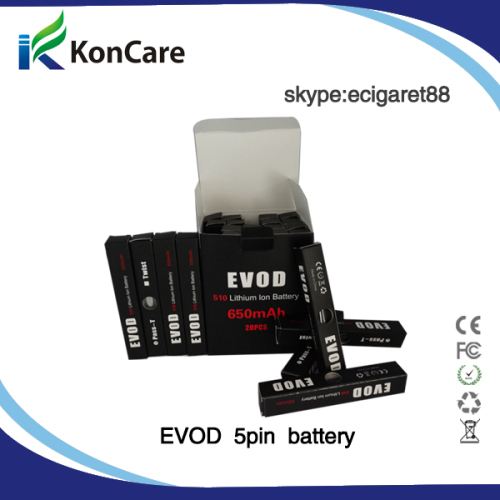 New Evod Passthrough Battery New Design Micro 5 Pin Interface USB Battery Evod Battery Vs EGO 2200 mAh Vision Spinner Battery
