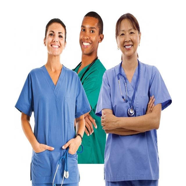 Hot sell tc 65% polyester 35% cotton poplin fabric for medical hospital chef u niform fabric