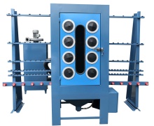 Intelligent Mirror Glass Sandblasting Machine with Manual Guns