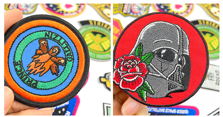 Direct factory production Patch, High quality Custom Patches Embroidery Fast delivery