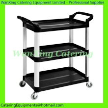Plastic Dinning Cart 032B Black