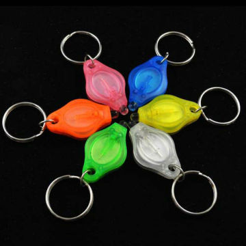 Promotion Turtle Shape Key Fobs LED UV Key Chain Light