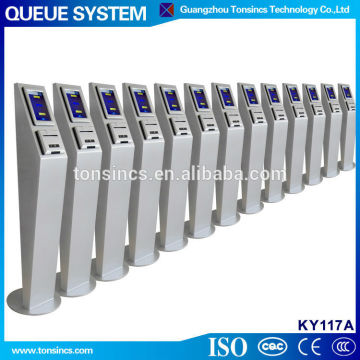 Free Stand 7" Touch Wireless Queuing Themal Ticket Dispenser