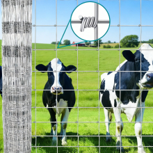 7ft 8ft Cattle Fence Hinge Joint Knotted Fence