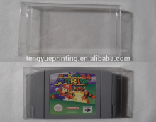 Clear Plastic Box Protectors for NES SNES N64 Games NINTENDO