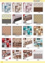 Dekorama Vinyl linen tablecloths with non woven backing