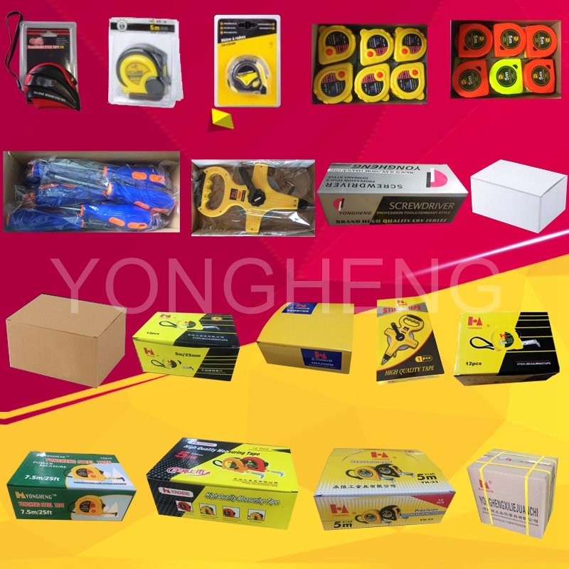 Yucheng county Rubber covered bulk tape measures/North America welcomed measuring tape/White blade Multifunction measure tape