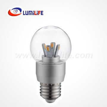 2013 New 4.5W 360 Degree LED Incandescent Globe Clear E27 LED Incandescent Bulb