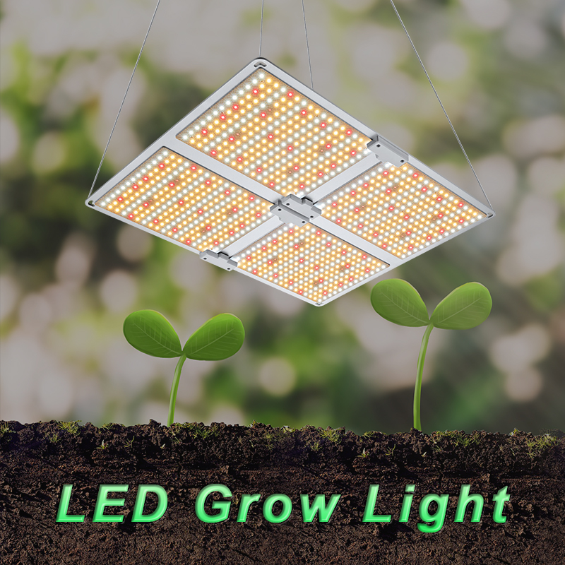 LED tumbuh lampu panel pertumbuhan tanaman bunga ringan