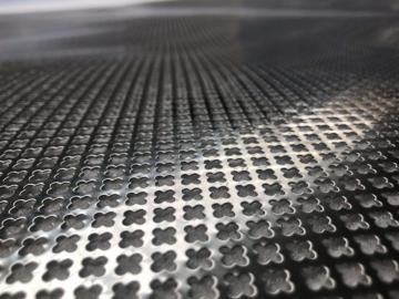 Round hole Punched Aluminum Sheets