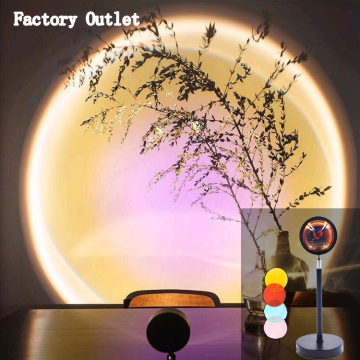 2021 Hot Sell Rainbow Sunset Lamp Mini