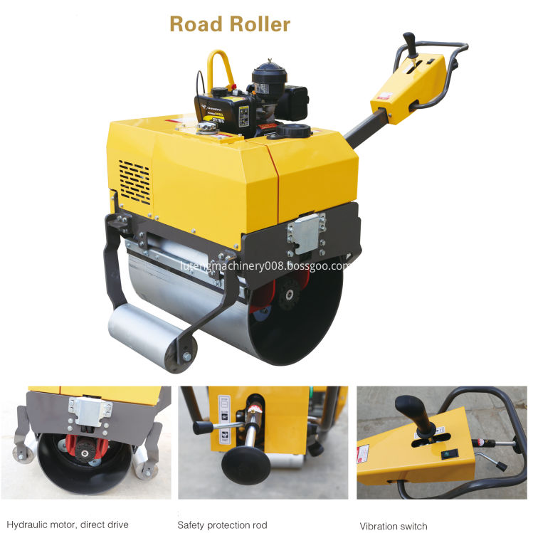 Walk-Behind-Hydraulic-Small-Double-Drum-Road Walk-Behind-Hydraulic-Small-Double-Drum-Road