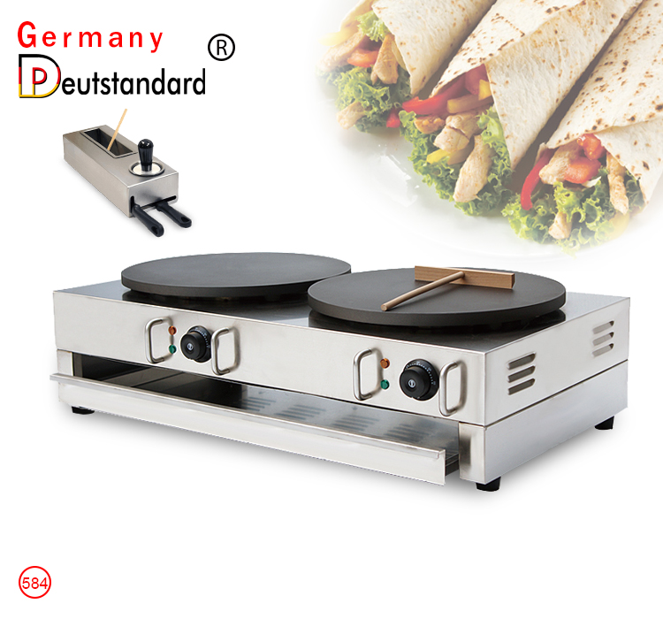 Double Head Crepe Maker Griddle