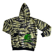 USMC Woobie Hoodie Zip Up Tiger Stripe Camouflage Jacket for Outdoor