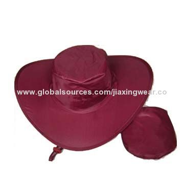 High-quality Foldable Nylon Caps, OEM Orders Welcomed