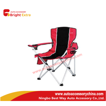 Cadeira dobrável portátil do camping ao ar livre com suporte do tampão