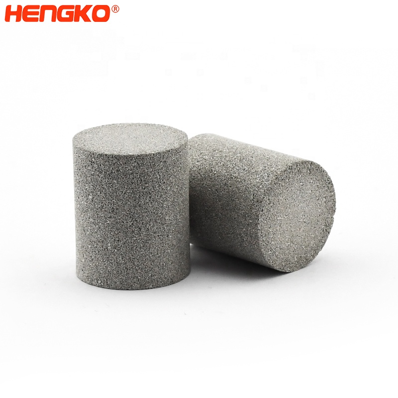 0.2-90um powder sintering porous stainless steel bronze cup filter