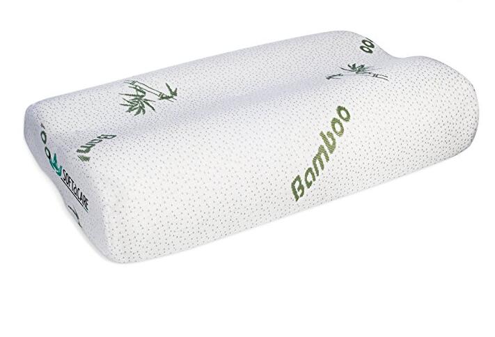 2018 Hot Selling Hypoallergenic Bamboo Shredded Memory Foam Pillow With Comfortable Sleep