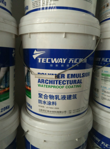 Polymer emulsion architectural waterproof coating I type