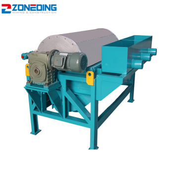 Factory drum type induced roll magnetic separator