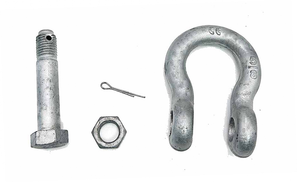 Az RUS listán szereplő 5/8 hüvelykes horgonybilincs elektromos vezetékek felszereléséhez