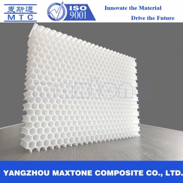 Panel inti honeycomb plastik untuk energi angin