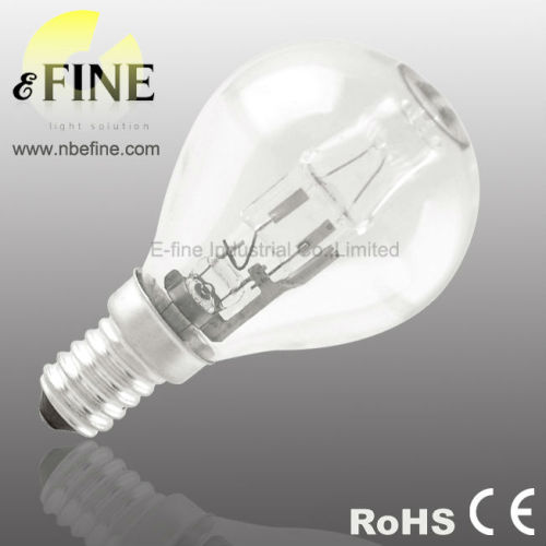 G45 eco halogen saver bulb SES E14 40W clear 2000h