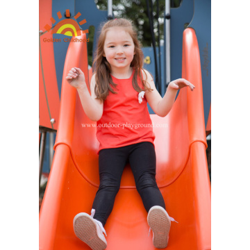 HPL Play Slide Structure Outdoor Playground Untuk Anak-Anak