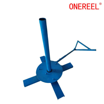 Horizontal Cable Drum Roller Stand