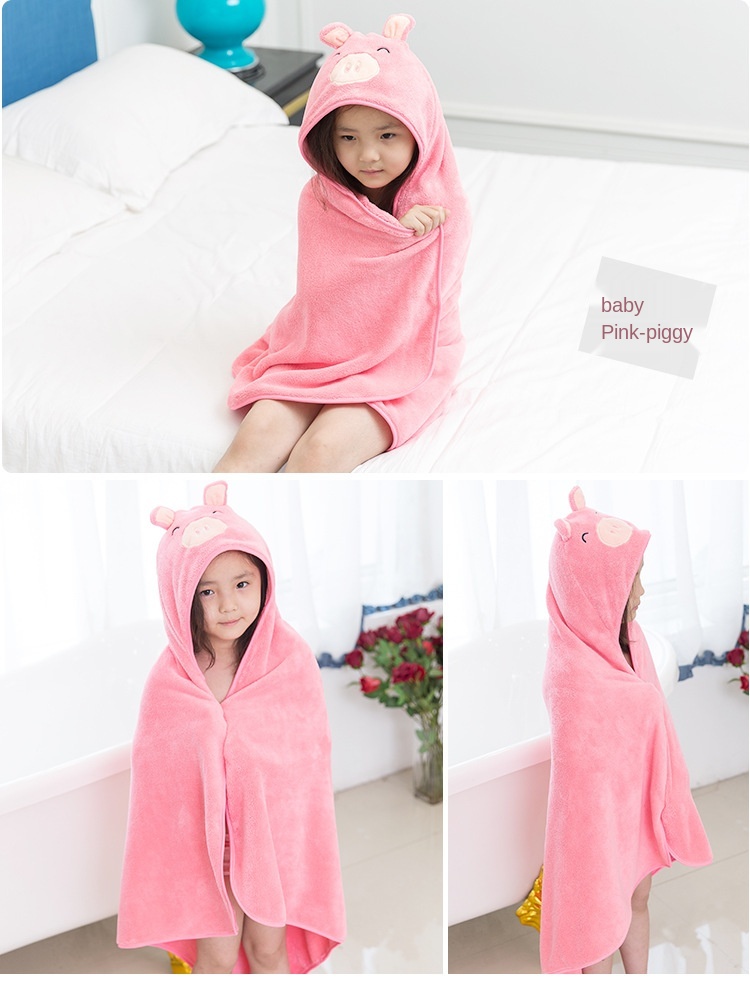 Animal Shape Baby Hooded Bathrobe Cute Baby Bath Towel Baby Bath Towel Fashion Newborn Blankets Kids Towel With Hood